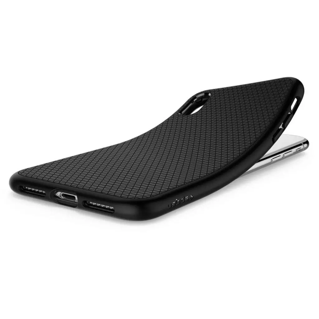 Чехол для моб. телефона Spigen iPhone XR Liquid Air Matte Black (064CS24872) - 3