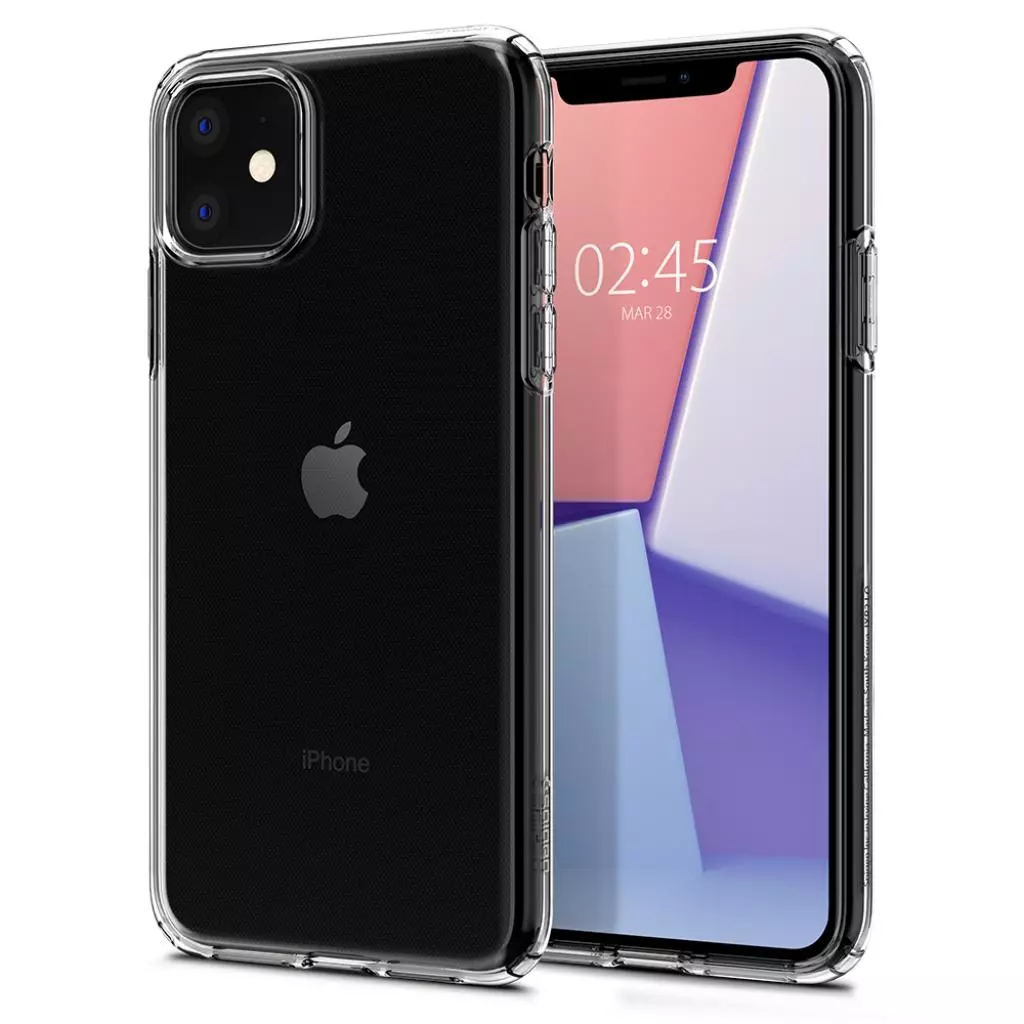 Чехол для моб. телефона Spigen iPhone 11 Crystal Flex, Crystal Clear (076CS27073) - 2 Чехол для моб. телефона Spigen iPhone 11 Crystal Flex, Crystal Clear (076CS27073) - 2