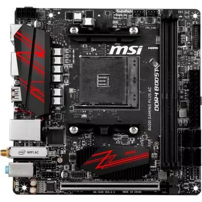 Материнская плата MSI B450I GAMING PLUS AC - 1