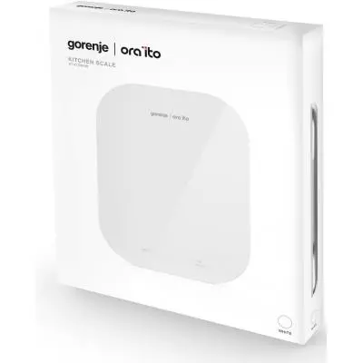 Весы кухонные Gorenje KT 10 ORAITO W (KT10ORAITOW) - 3 Весы кухонные Gorenje KT 10 ORAITO W (KT10ORAITOW) - 3