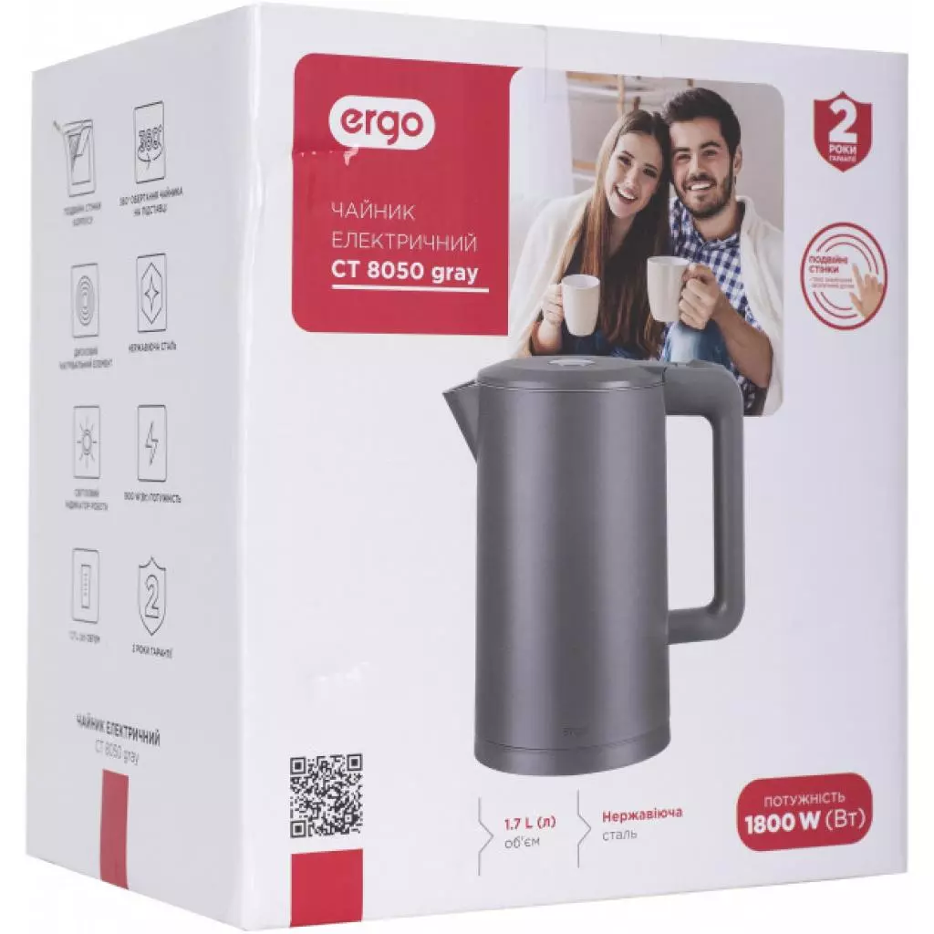 Электрочайник Ergo CT 8050 - 9 Электрочайник Ergo CT 8050 - 9