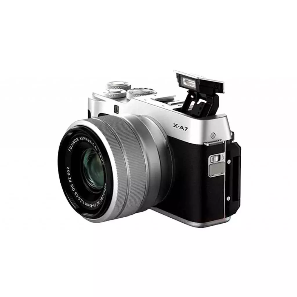 Цифровой фотоаппарат Fujifilm X-A7 XC 15-45mm F3.5-5.6 Kit Silver (16638201) - 1