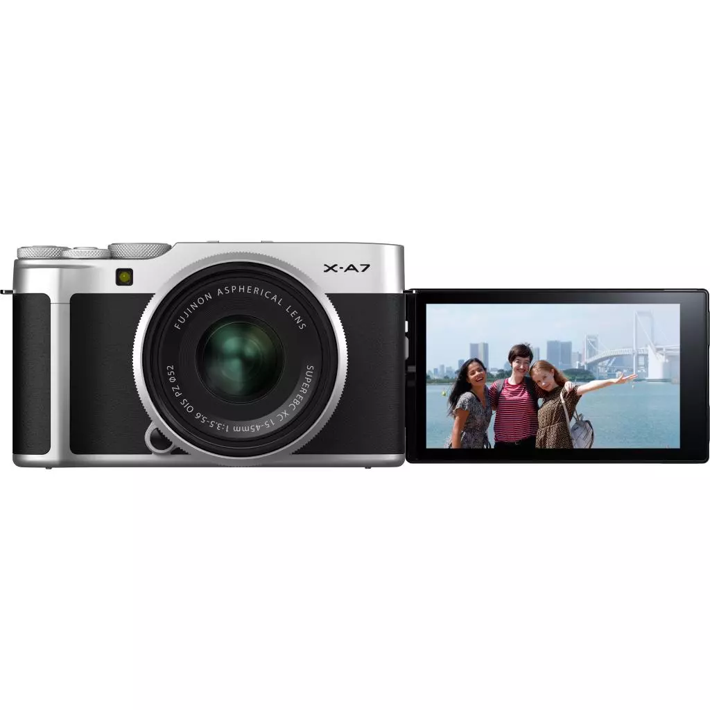 Цифровой фотоаппарат Fujifilm X-A7 XC 15-45mm F3.5-5.6 Kit Silver (16638201) - 3