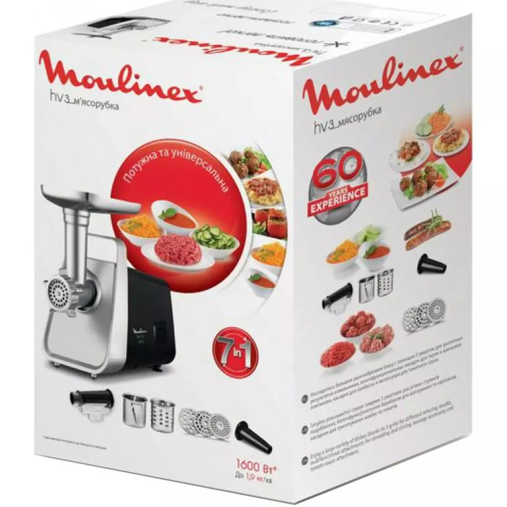 Мясорубка Moulinex ME307832 - 5 Мясорубка Moulinex ME307832 - 5