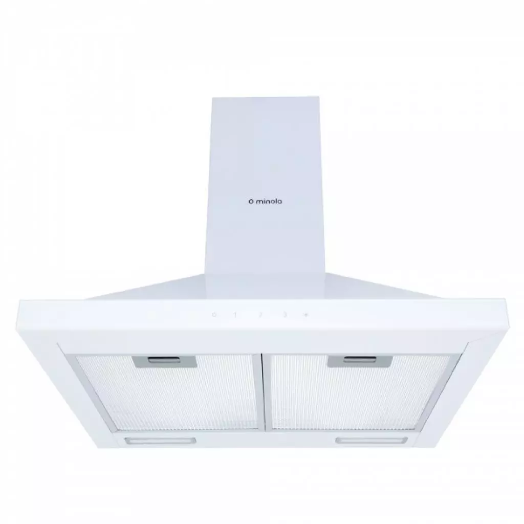 Вытяжка кухонная Minola DKS 6754 WH 1100 LED GLASS - 1 Вытяжка кухонная Minola DKS 6754 WH 1100 LED GLASS - 1