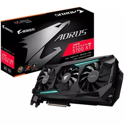 Видеокарта GIGABYTE Radeon RX 5700 XT 8192Mb AORUS (GV-R57XTAORUS-8GD)