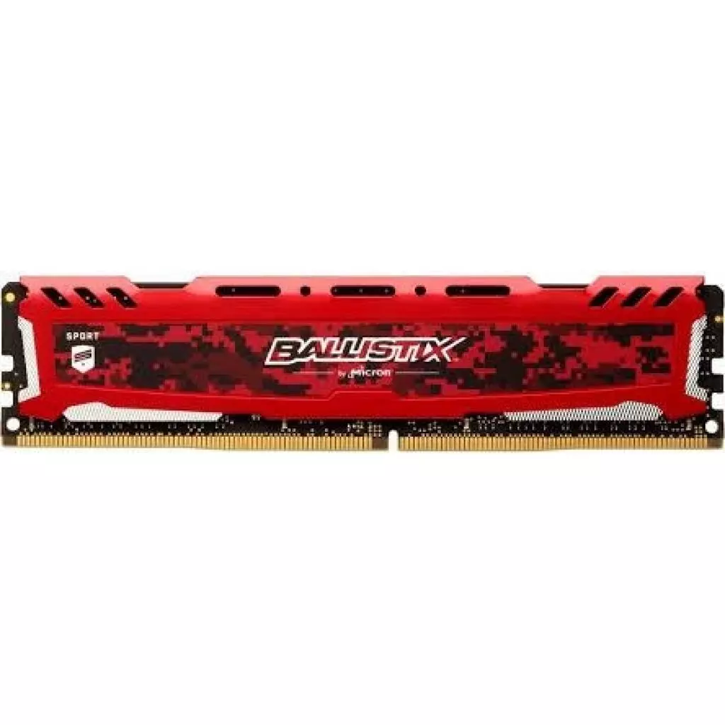 Модуль памяти для компьютера DDR4 32GB (2x16GB) 3000 MHz Ballistix Sport LT Red Micron (BLS2K16G4D30AESE)