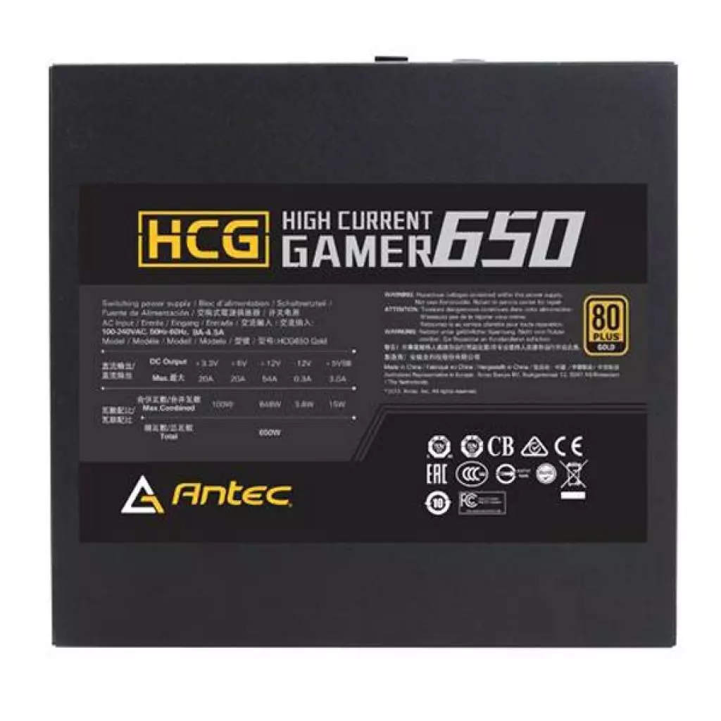 Блок питания Antec 650W HCG650 (0-761345-11632-9) - 6 Блок питания Antec 650W HCG650 (0-761345-11632-9) - 6