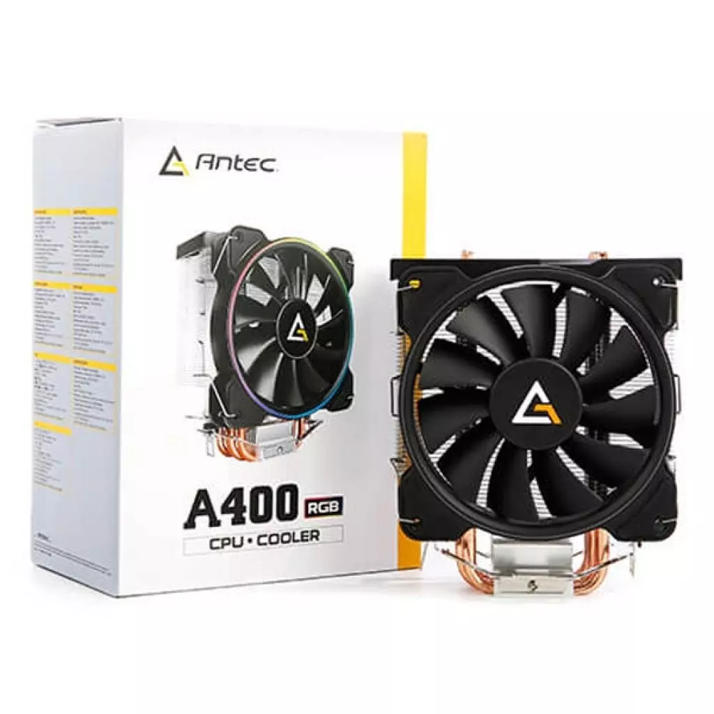 Кулер для процессора Antec A400 RGB (0-761345-10921-5) - 7 Кулер для процессора Antec A400 RGB (0-761345-10921-5) - 7