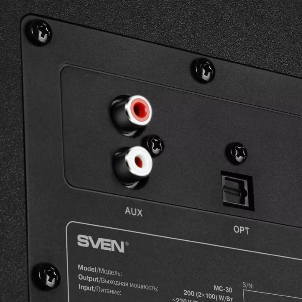 Акустическая система Sven MC-30 Black - 7 Акустическая система Sven MC-30 Black - 7
