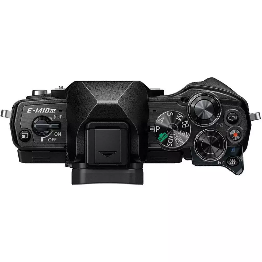 Цифровой фотоаппарат Olympus E-M10 mark III 14-150 II Kit black/black (V207070BE010) - 4 Цифровой фотоаппарат Olympus E-M10 mark III 14-150 II Kit black/black (V207070BE010) - 4