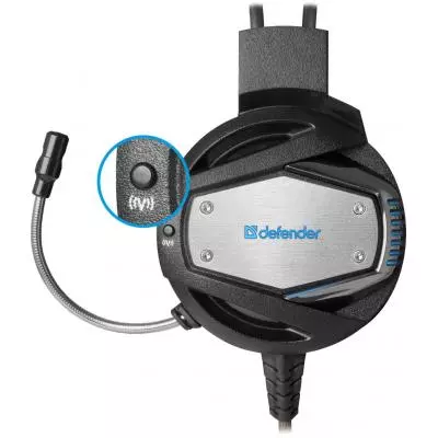 Наушники Defender Warhead G-500 Brown-Black (64151) - 4 Наушники Defender Warhead G-500 Brown-Black (64151) - 4