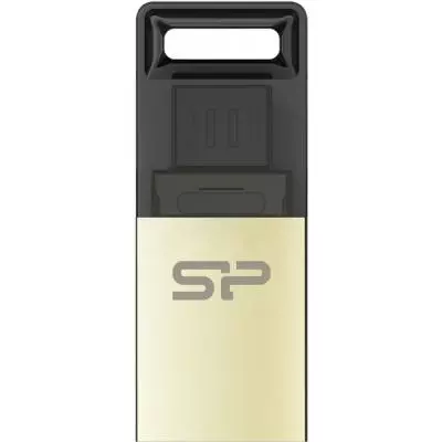 USB флеш накопитель Silicon Power 16Gb Mobile X10 , OTG, Champague (SP016GBUF2X10V1C)