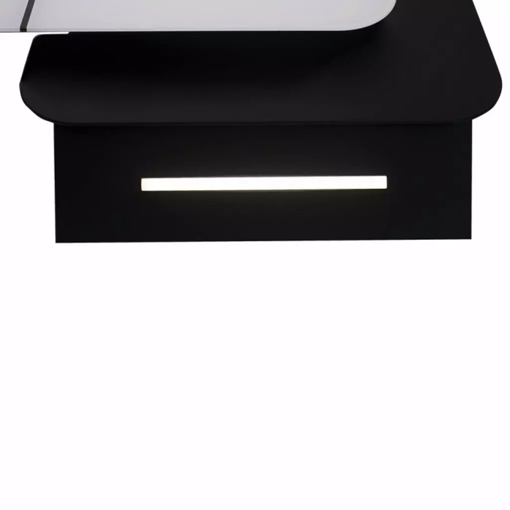 Вытяжка кухонная Perfelli DNS 9753 B 1100 WH/BL LED Strip - 3 Вытяжка кухонная Perfelli DNS 9753 B 1100 WH/BL LED Strip - 3