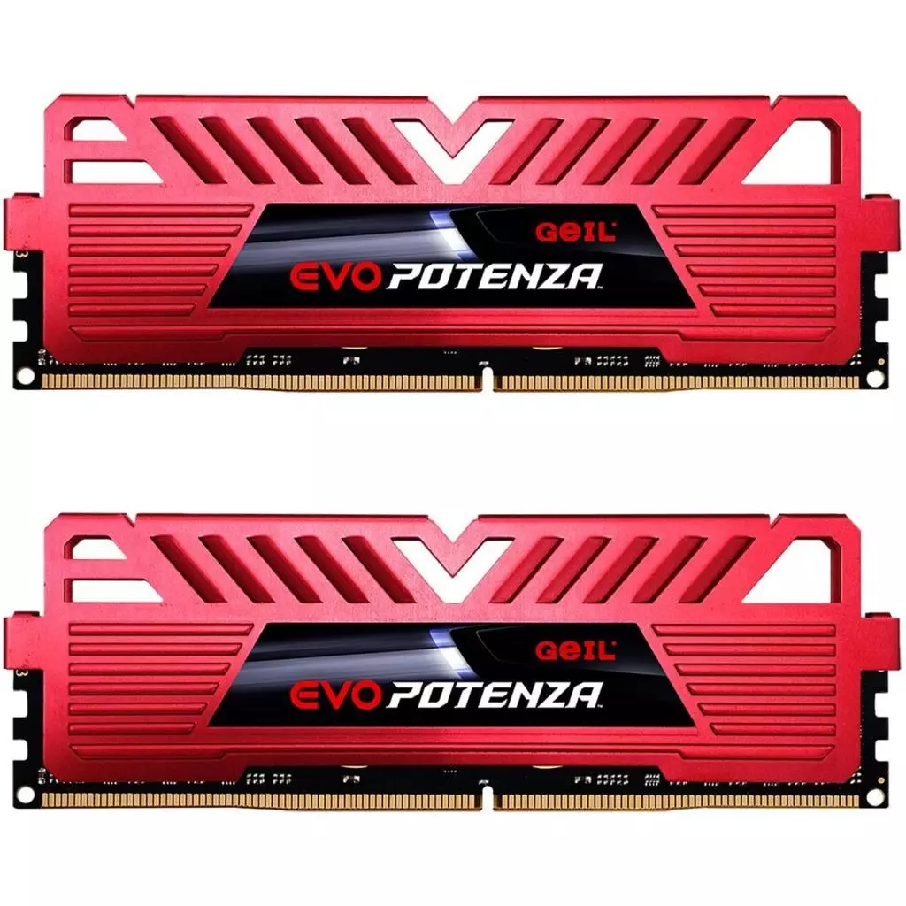 Модуль памяти для компьютера DDR4 16GB (2x8GB) 3200 MHz Potenza Heatsink Geil (GPR416GB3200C16ADC)