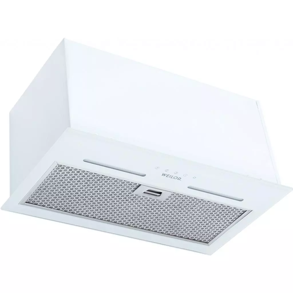 Вытяжка кухонная Weilor PBS 52300 GLASS WH 1000 LED Strip - 1 Вытяжка кухонная Weilor PBS 52300 GLASS WH 1000 LED Strip - 1