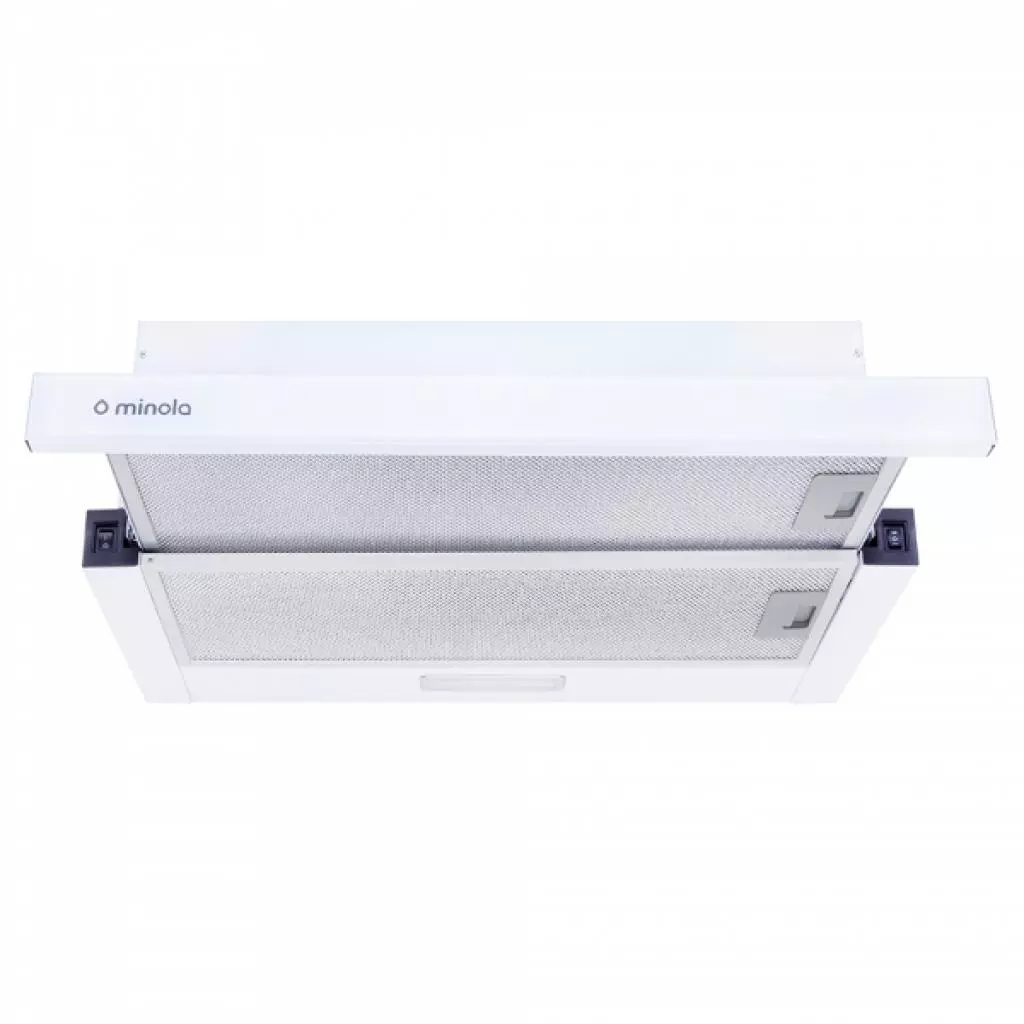 Вытяжка кухонная Minola HTL 6234 WH 700 LED GLASS