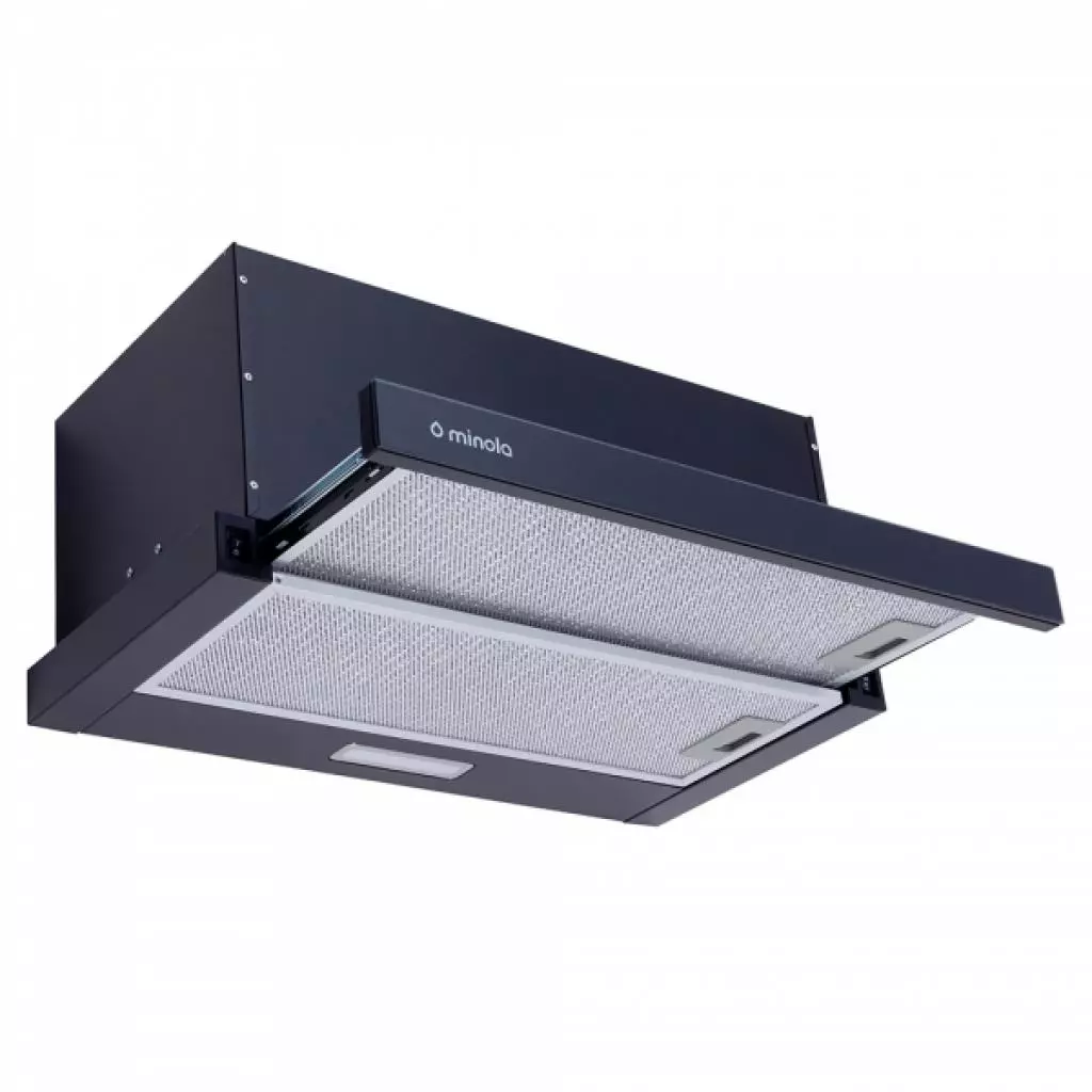 Вытяжка кухонная Minola HTL 6734 BL 1100 LED GLASS - 1 Вытяжка кухонная Minola HTL 6734 BL 1100 LED GLASS - 1