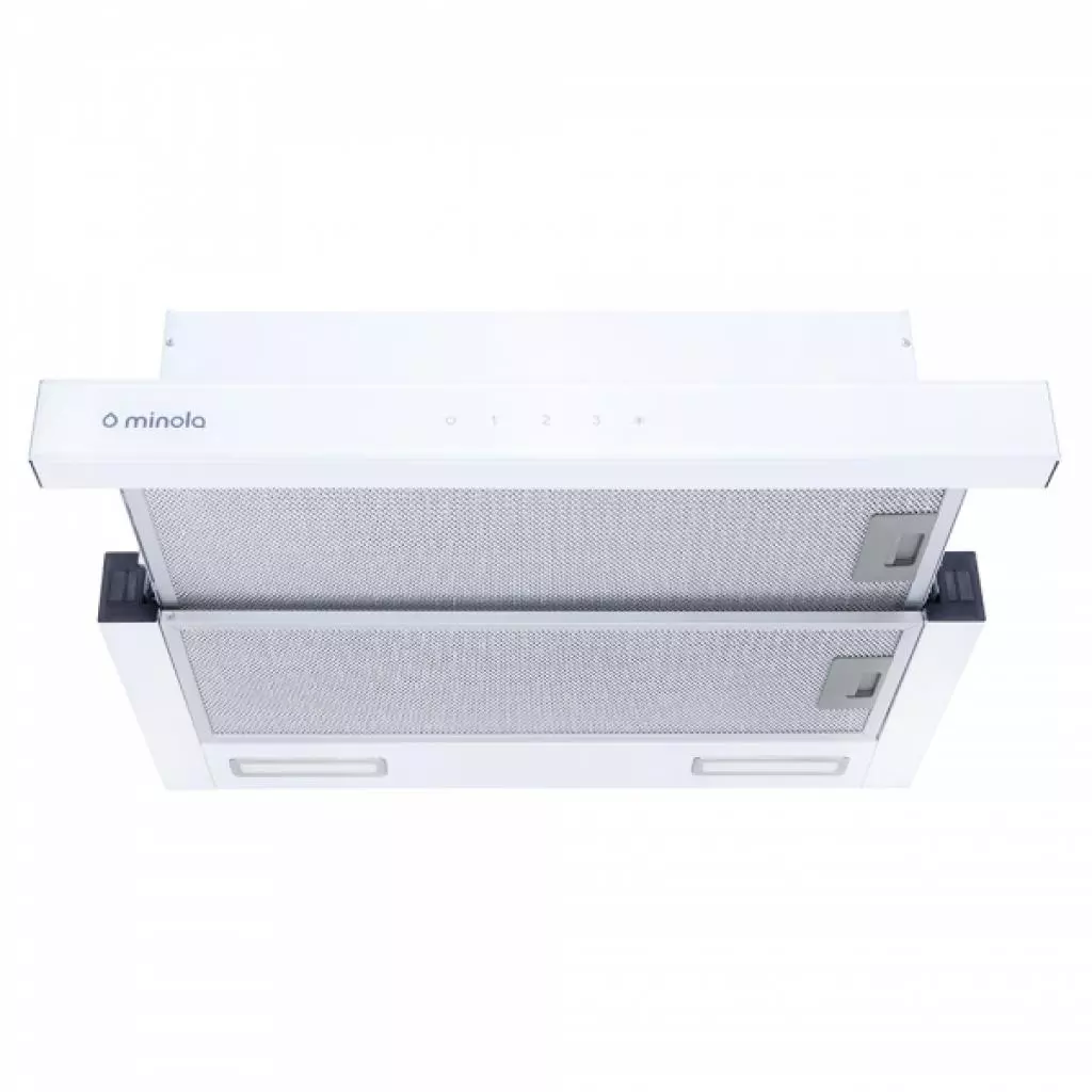 Вытяжка кухонная Minola HTLS 6735 WH 1100 LED