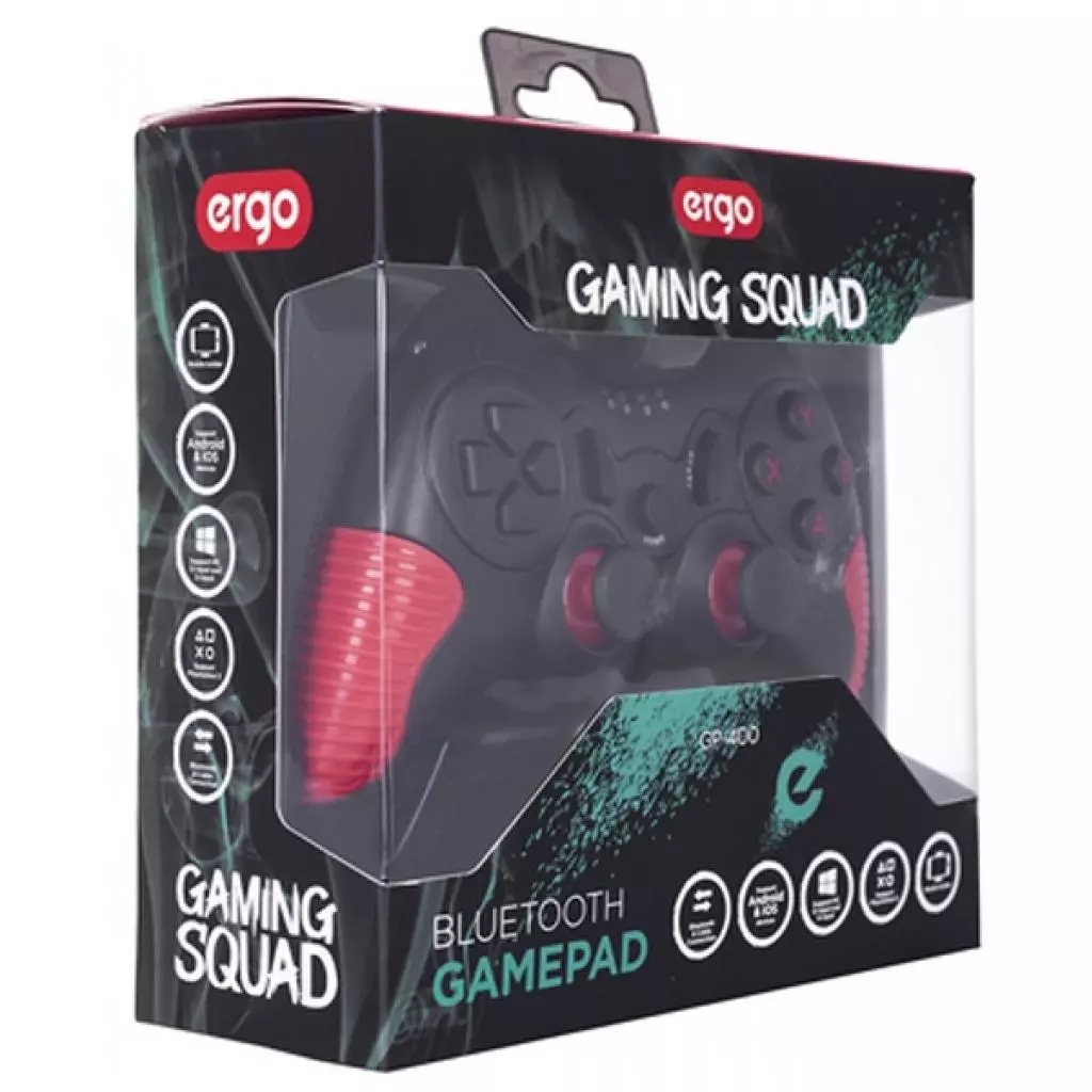 Геймпад Ergo GP-400 USB Black (GP-400) - 3 Геймпад Ergo GP-400 USB Black (GP-400) - 3
