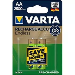 Аккумулятор Varta AA Rechargeable Accu 2500mAh * 2 (56686101402)