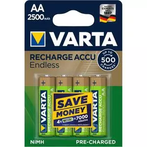Аккумулятор Varta AA Rechargeable Accu 2500mAh * 4 (56686101404)