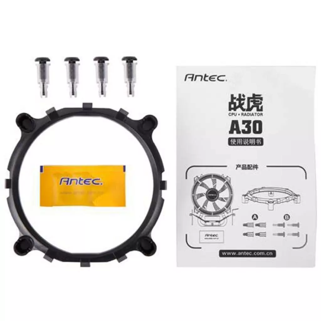 Кулер для процессора Antec A30 Blue LED (0-761345-10922-2) - 5 Кулер для процессора Antec A30 Blue LED (0-761345-10922-2) - 5