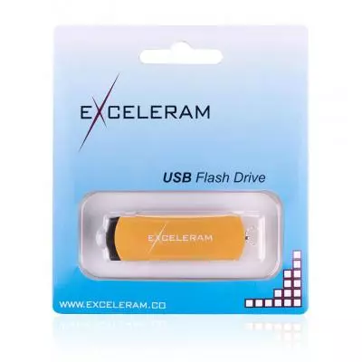 USB флеш накопитель eXceleram 8GB P2 Series Gold/Black USB 2.0 (EXP2U2GOB08) - 7