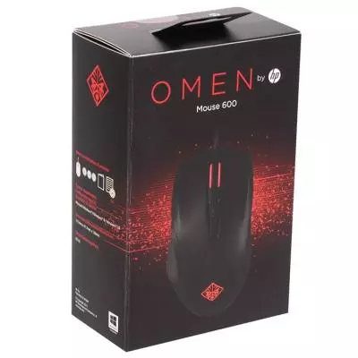 Мышка HP OMEN 600 USB Black (1KF75AA) - 9 Мышка HP OMEN 600 USB Black (1KF75AA) - 9