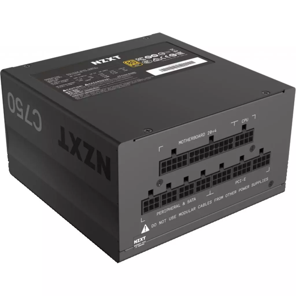 Блок питания NZXT 750W C750 (NP-C750M-EU) - 3 Блок питания NZXT 750W C750 (NP-C750M-EU) - 3