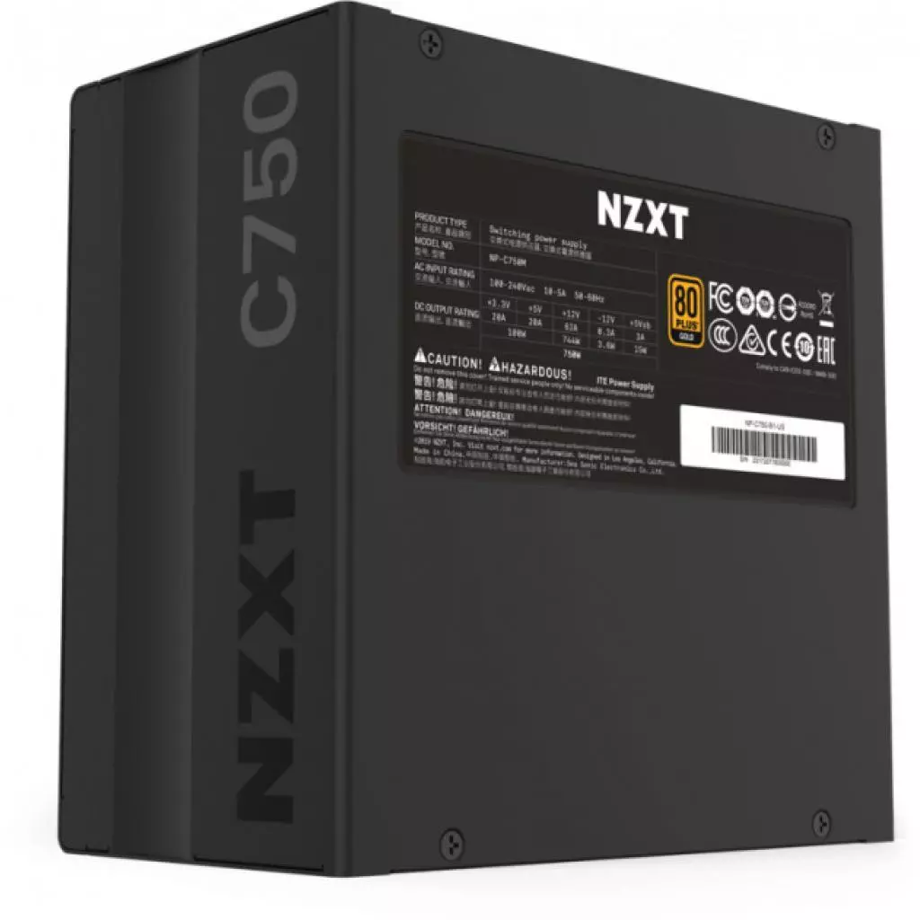 Блок питания NZXT 750W C750 (NP-C750M-EU) - 8 Блок питания NZXT 750W C750 (NP-C750M-EU) - 8