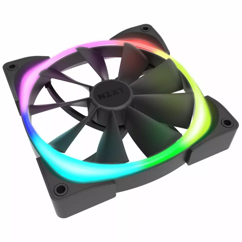 Кулер для корпуса NZXT Aer RGB 2 - Single (HF-28140-B1) - 1 Кулер для корпуса NZXT Aer RGB 2 - Single (HF-28140-B1) - 1