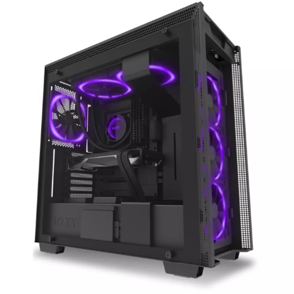 Кулер для корпуса NZXT Aer RGB 2 - Single (HF-28140-B1) - 7 Кулер для корпуса NZXT Aer RGB 2 - Single (HF-28140-B1) - 7