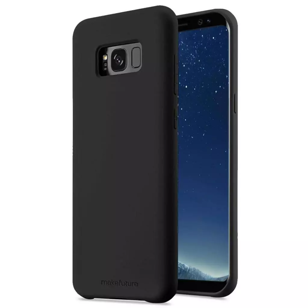 Чехол для моб. телефона MakeFuture Silicone Case Samsung S8 Black (MCS-SS8BK)