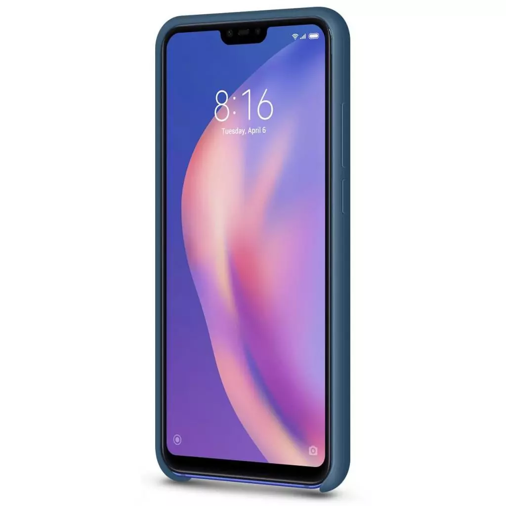 Чехол для моб. телефона MakeFuture Silicone Case Xiaomi Mi8 Lite Blue (MCS-XM8LBL) - 4 Чехол для моб. телефона MakeFuture Silicone Case Xiaomi Mi8 Lite Blue (MCS-XM8LBL) - 4