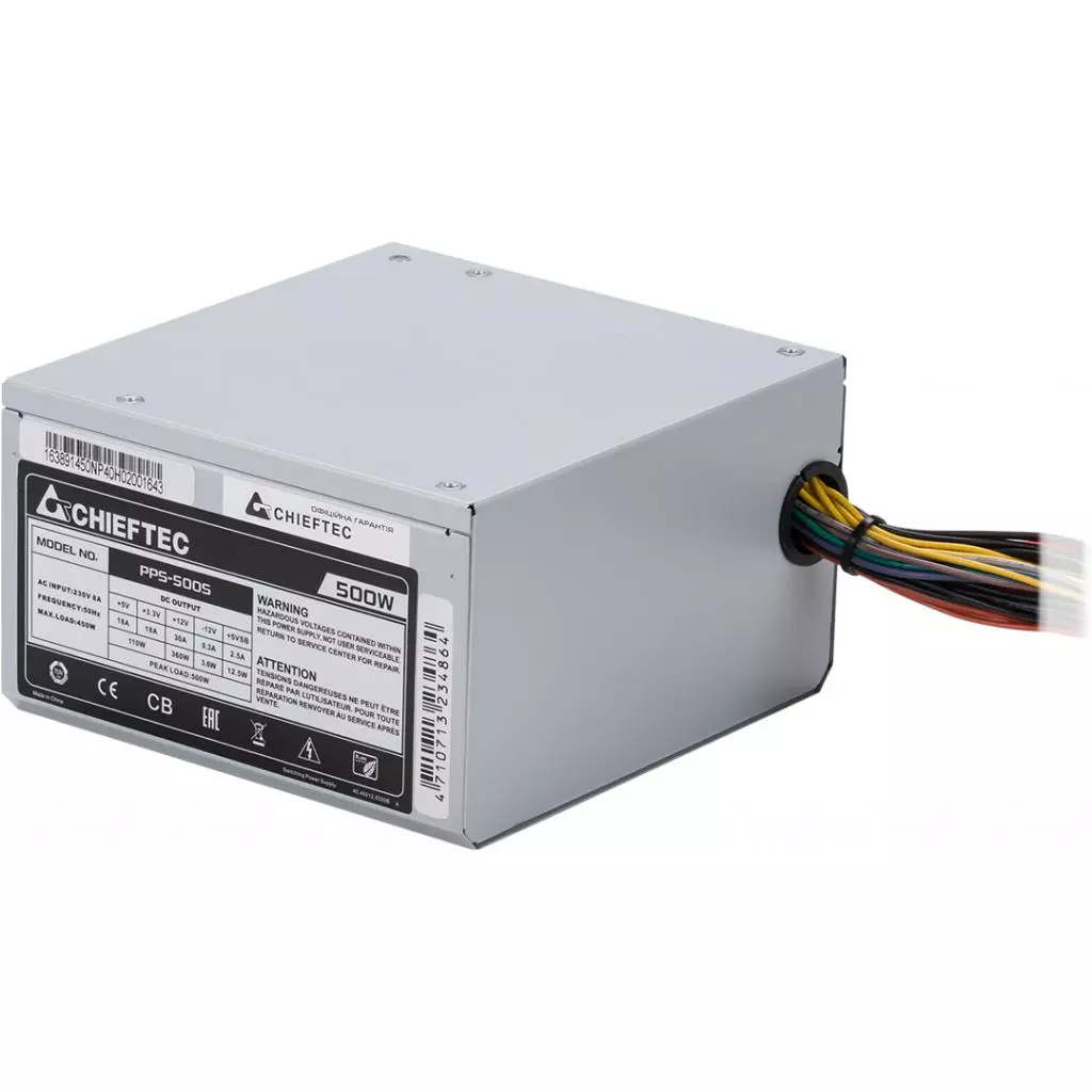 Блок питания CHIEFTEC 500W (PPS-500S) - 3