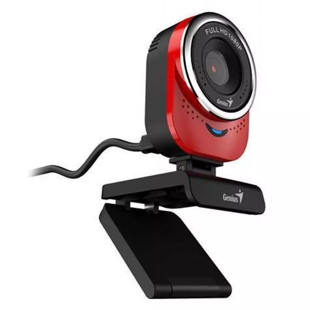 Веб-камера Genius QCam 6000 Full HD Red (32200002401) - 2 Веб-камера Genius QCam 6000 Full HD Red (32200002401) - 2