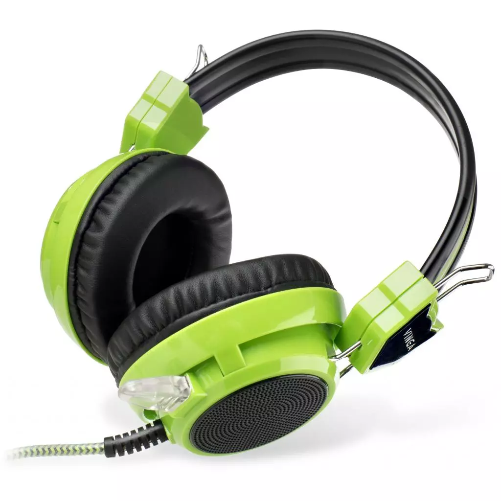 Наушники Vinga HSC058 Gaming Green (HSC058GR) - 4 Наушники Vinga HSC058 Gaming Green (HSC058GR) - 4
