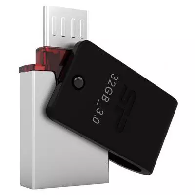 USB флеш накопитель Silicon Power 32GB Mobile X21 USB 2.0 (SP032GBUF2X21V1K) - 2
