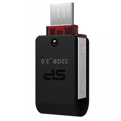 USB флеш накопитель Silicon Power 32GB Mobile X21 USB 2.0 (SP032GBUF2X21V1K) - 3