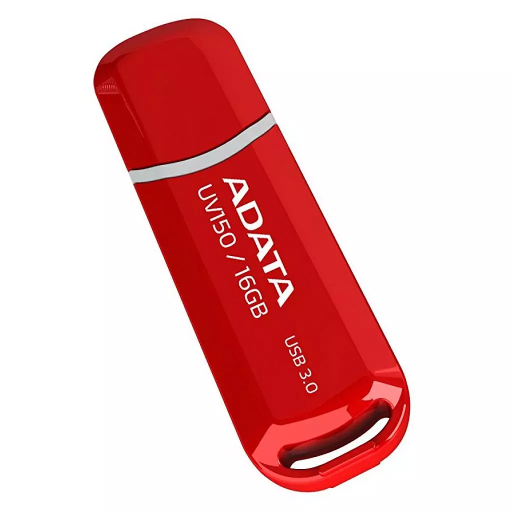 USB флеш накопитель ADATA 16GB UV150 Red USB 3.0 (AUV150-16G-RRD) - 3