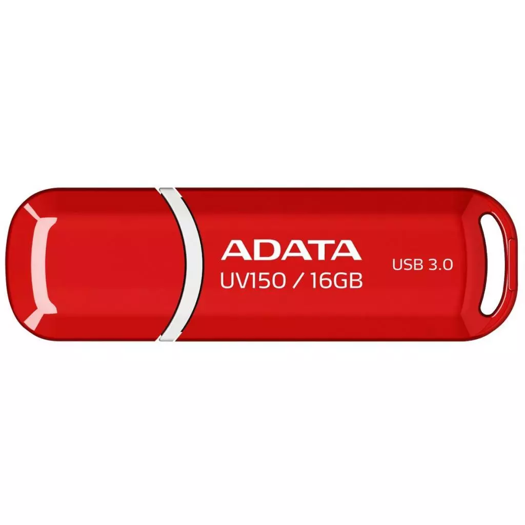 USB флеш накопитель ADATA 16GB UV150 Red USB 3.0 (AUV150-16G-RRD)
