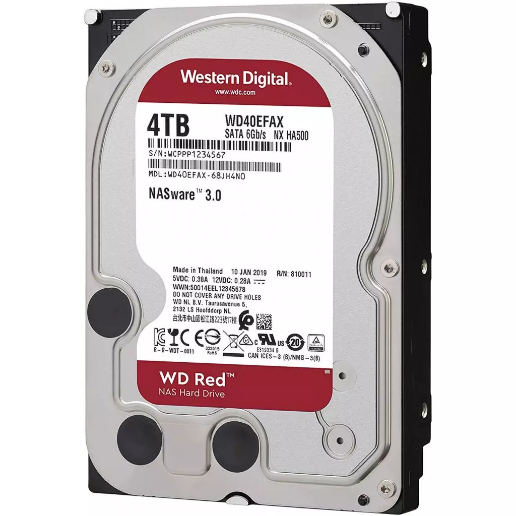 Жесткий диск 3.5" 4TB WD (WD40EFAX) - 1 Жесткий диск 3.5" 4TB WD (WD40EFAX) - 1