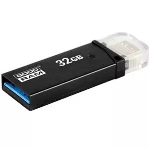 USB флеш накопитель Goodram 32GB OTN3 (Twin) Black OTG USB 3.0 (OTN3-0320K0R11)