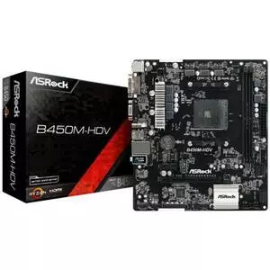 Материнская плата ASRock B450M-HDV