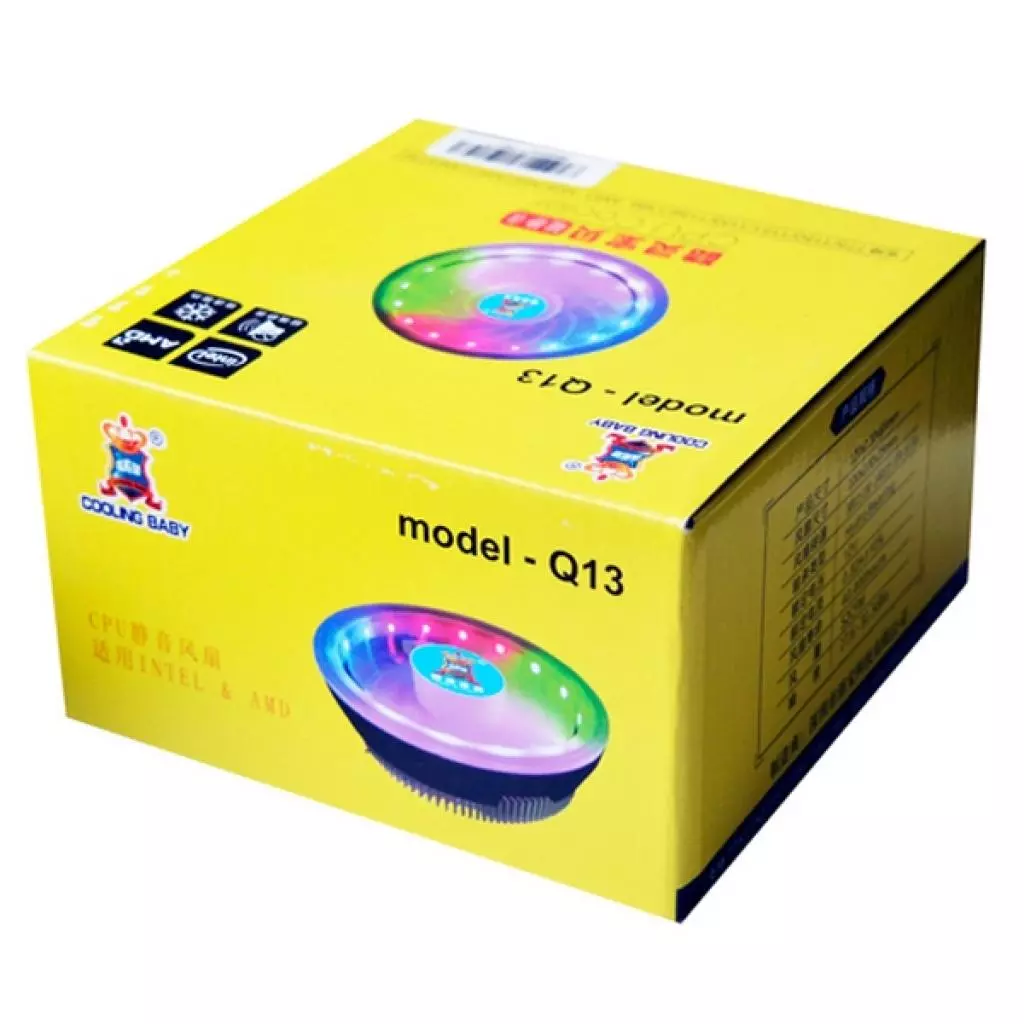 Кулер для процессора Cooling Baby Q13 - 3 Кулер для процессора Cooling Baby Q13 - 3