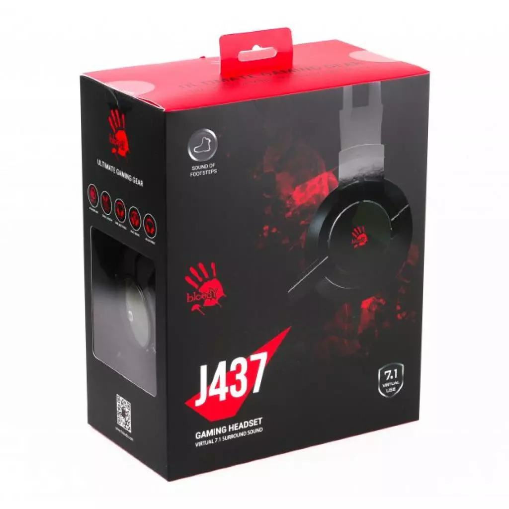 Наушники A4Tech J437 Bloody Army Green - 3 Наушники A4Tech J437 Bloody Army Green - 3