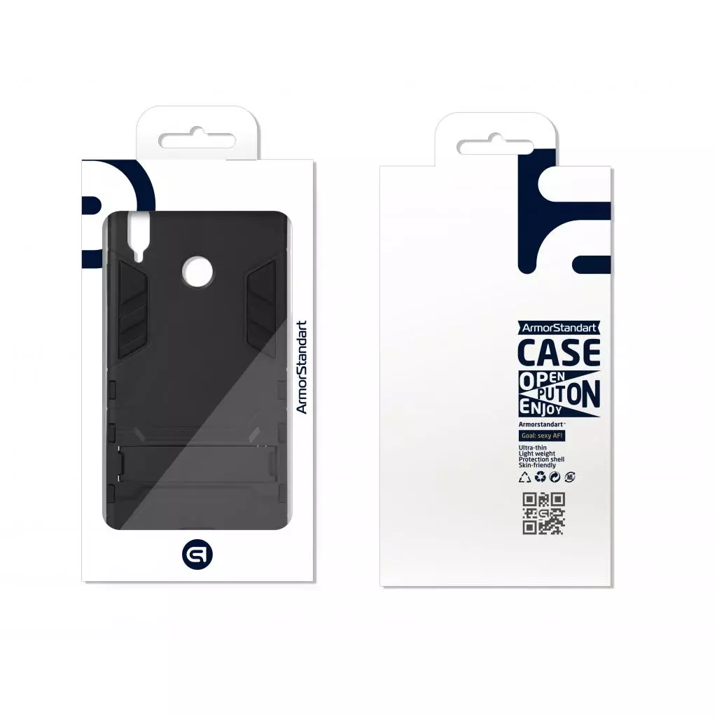 Чехол для моб. телефона Armorstandart Hard Defence для Honor 8X Black (ARM53356) - 1