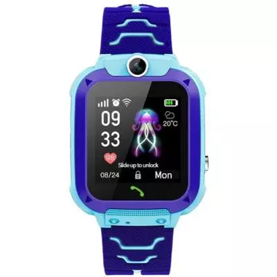 Смарт-часы UWatch Q12 Kid smart watch Blue (F_100006) - 2 Смарт-часы UWatch Q12 Kid smart watch Blue (F_100006) - 2