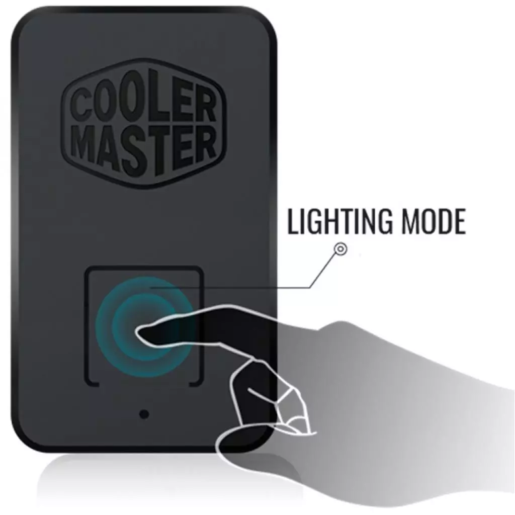 Кулер для корпуса CoolerMaster MasterFan MF120 Halo (MFL-B2DN-183PA-R1) - 3